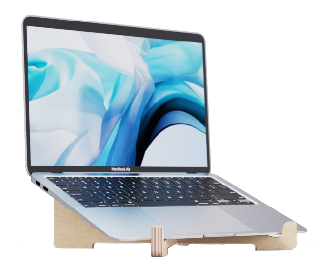 SOPORTE NOTEBOOK CRUZADO 9MM DE ESPESOR