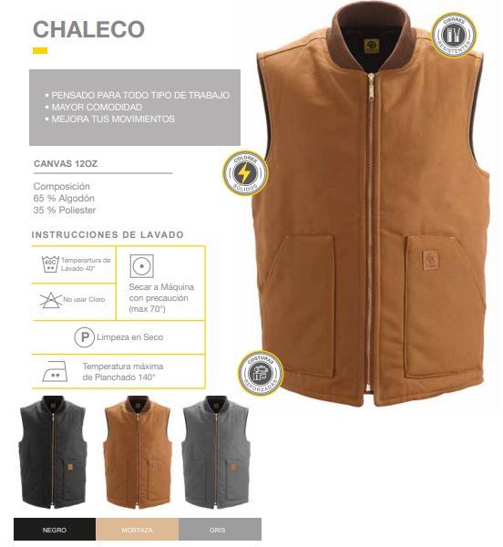 CHALECO PAMPERO PREMIUM