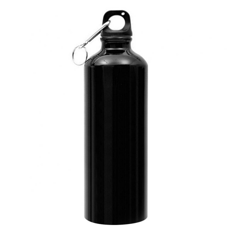 Botella Aluminio con mosqueton, 750 cc SAMU