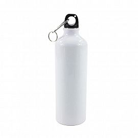 Botella Aluminio con mosqueton, 750 cc SAMU