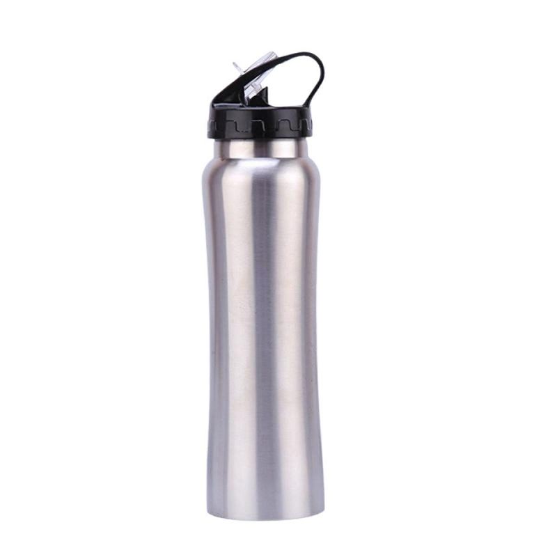 Botella termica de acero inoxidable, con sorbete, doble capa, acero 304