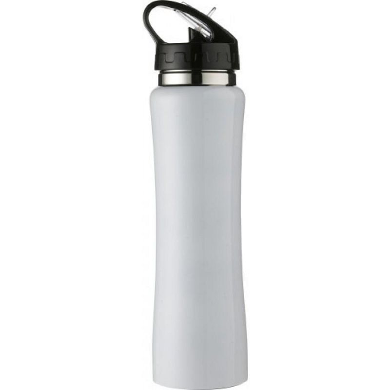 Botella termica de acero inoxidable, con sorbete, doble capa, acero 304