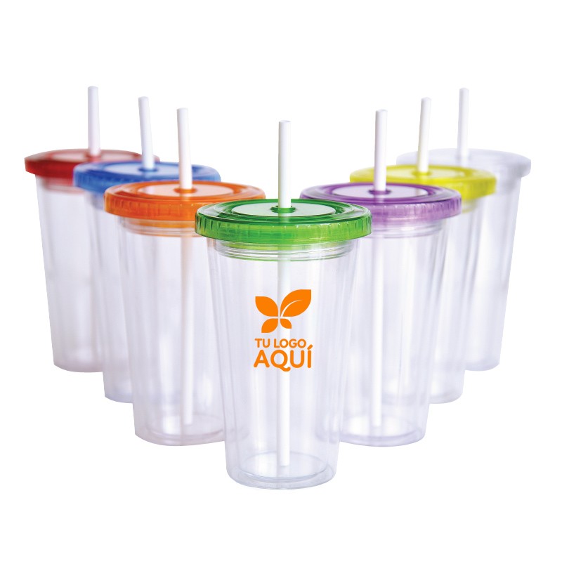 Vaso con sorbete