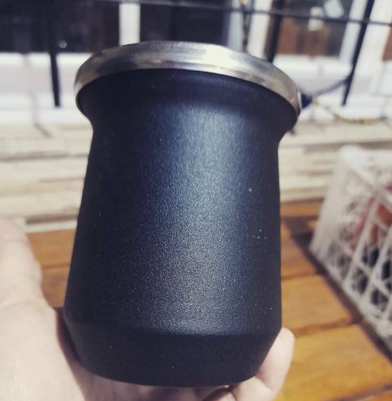 Mate aluminio SIMIL STANLEY + BOMBILLA