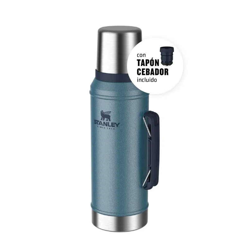 Termo STANLEY Clasico 950 Ml Con Manija Y Tapon Cebador