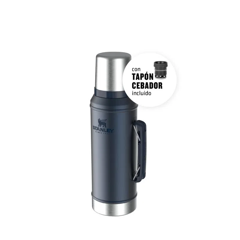 Termo STANLEY Clasico 950 Ml Con Manija Y Tapon Cebador