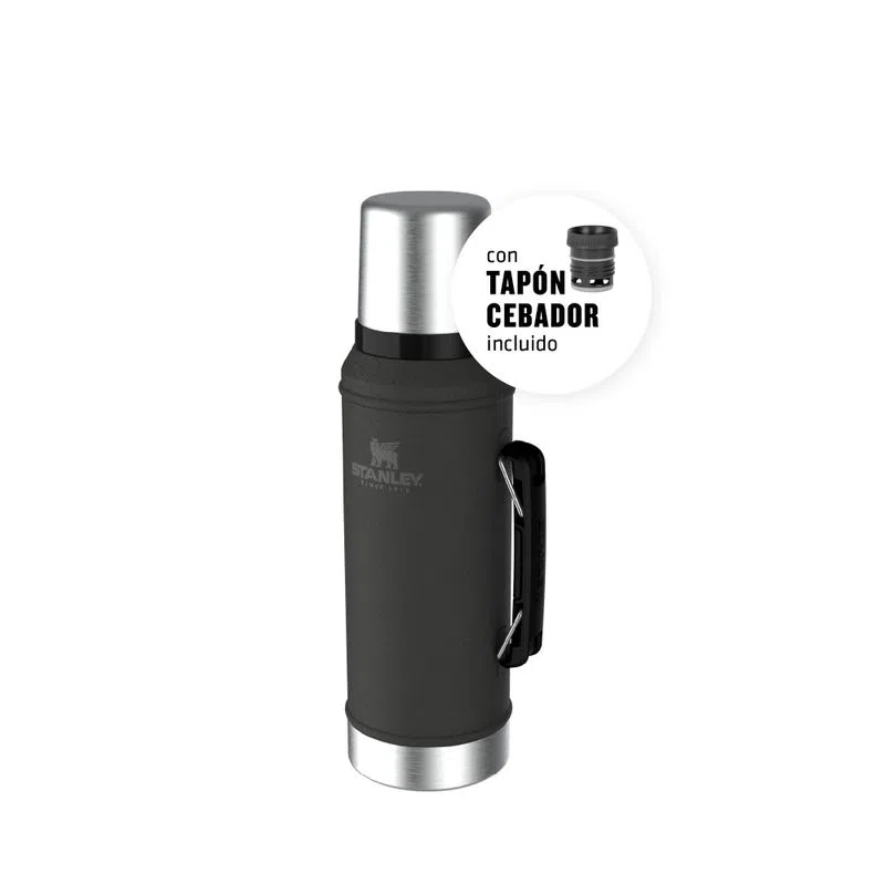 Termo STANLEY Clasico 950 Ml Con Manija Y Tapon Cebador