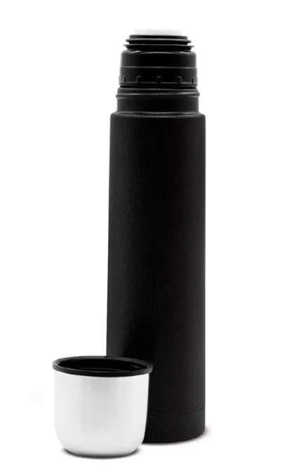 Termo Bala Acero 1lt Liso pintado
