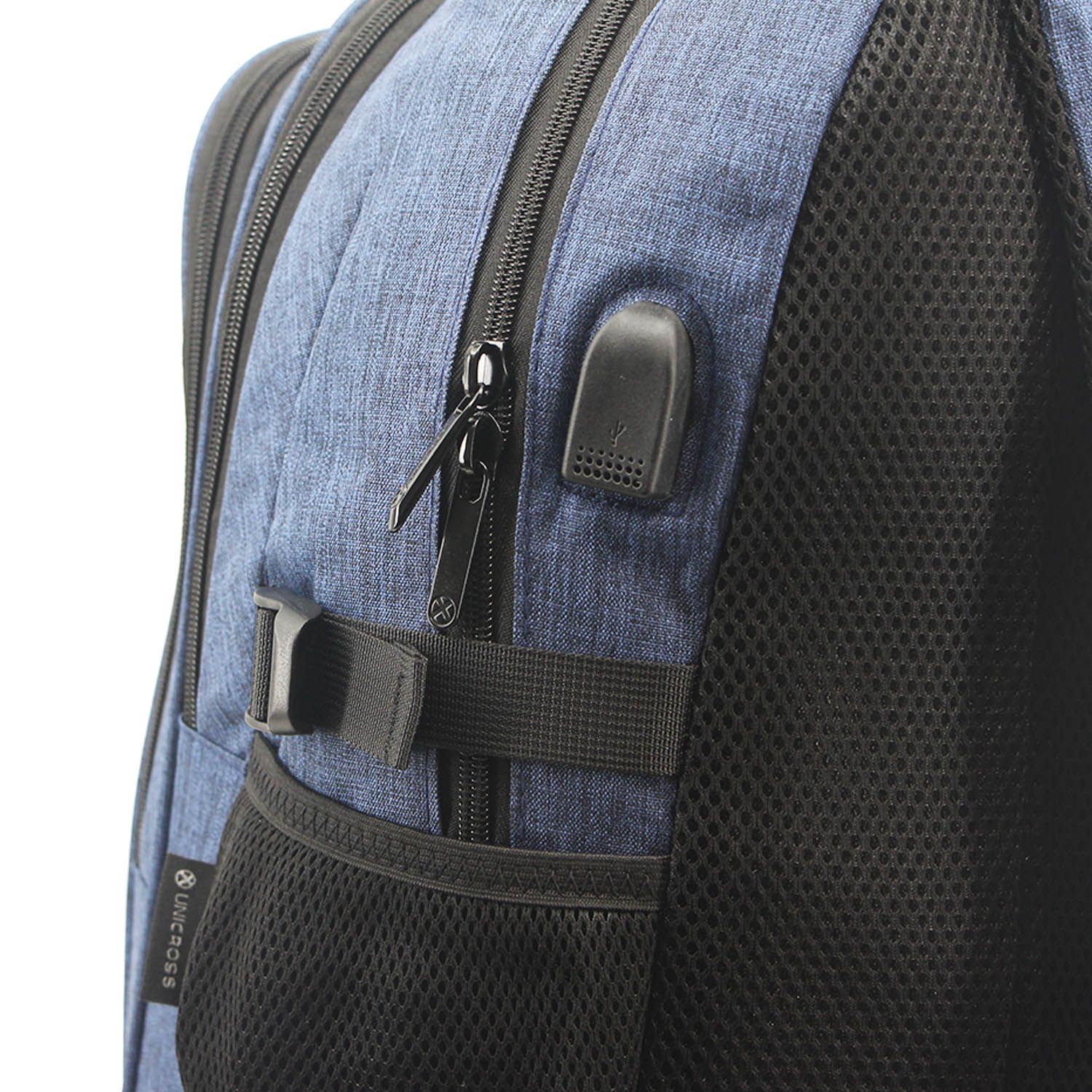 MOCHILA P/NOTEBOOK UNICROSS 18.5″ USB