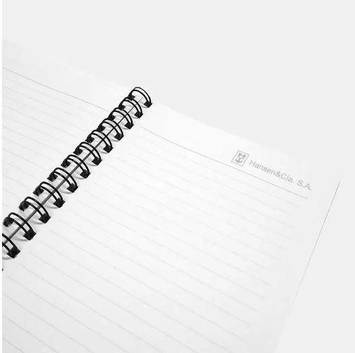 Cuadernos Anillados Modelo Tapa Blanda Minimo 100 unidades