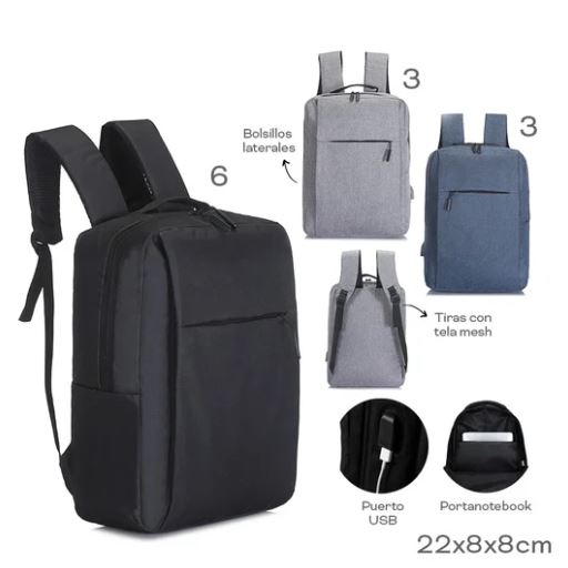 MOCHILA PORTANOTEBOOK TP-16363