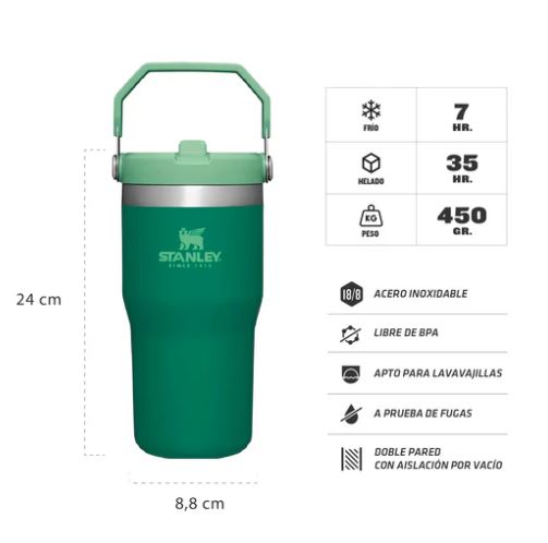 BOTELLA STANLEY FLIP STRAW TUMBLER 591ML